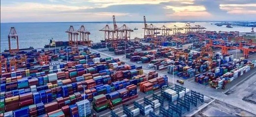 2020年12月前钦州港累计完成港口吞吐量达1.24亿吨